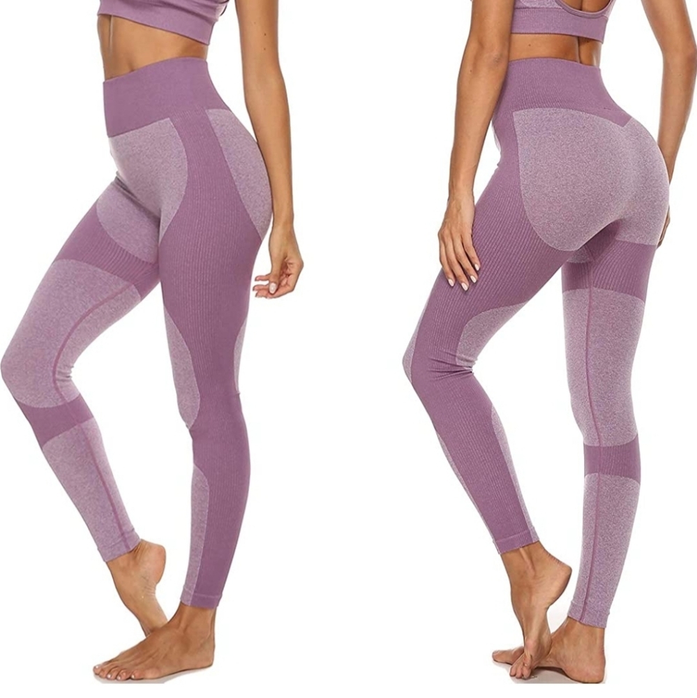 Amazon "Heart Booty" Purple Leggings